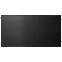 String plank essenhout zwarte beits, 58x30 cm, 3-pack