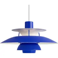 Louis Poulsen PH 5 hanglamp Ø500, Blauw