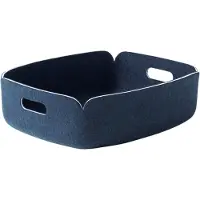 Muuto Restore Mand S Blauw - Manden Gerecycled Pet Blue - REETRA40A11