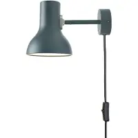 Anglepoise - Type 75 Mini Wall Light Slate Grey With Cable - Bedlampen - Sir Kenneth Grange - Grijs