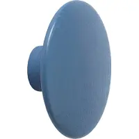 Muuto Dots wandhaak pale blue (blauw) middel