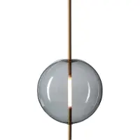 Pholc Kandinsky Hanglamp Kandinsky 30 | Smoked grey - Brass