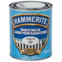 Hammerite radiatorlak wit - satijn - hittebestendig - 750 ml