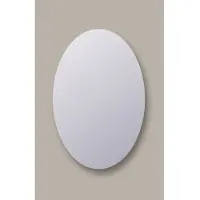 Sanicare Spiegel ovaal q-mirrors 140x90 cm pp geslepen incl. Ophanging