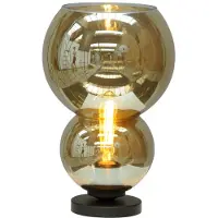 Masterlight Tafellamp Quinto smoke glas 2