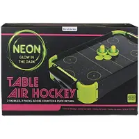 Ootb Mini Air Hockey Tafel - Glow in the Dark - 49,5 x 31 x 8,7 cm - Speelgoed - Kleine Air hockey