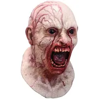 Partychimp Verkleedmasker Infected Latex Beige/rood One-size