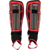 Avento Scheenbeschermers - Pro-Style Soft - Rood/Zwart - Maat M
