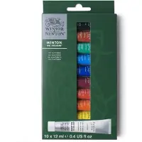 Taidepiste Winton Oil Colour 10x12ml Beginners set