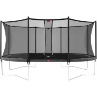 Berg - Grand Favorit 520 Trampoline + Comfort Safety Net - Grey (30.25.65.31)