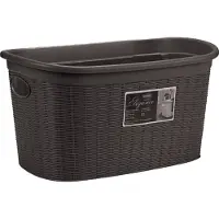 Stefanplast wasmand Elegant 35 liter 57,5 x 37 x 26 cm bruin