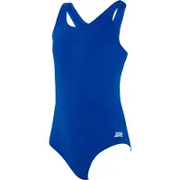 Zoggs Cottesloe Sportsback Swimsuit Blauw 8 Years Meisje