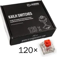 Glorious Kailh Box Rode Schakelaars, Muis + Toetsenbord Accessoires, Rood