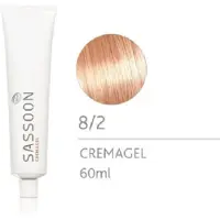 Sassoon 8/2 hellblond gold - Cremagel 60ml