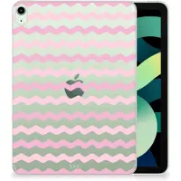 B2Ctelecom iPad Air (2020/2022) 10.9 inch Hippe Hoes Waves Roze