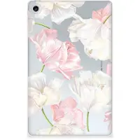 B2Ctelecom Lenovo Tab M10 Plus (3e generatie) Siliconen Hoesje Lovely Flowers