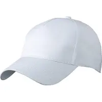 Myrtle beach Volwassenen Unisex Basic 5 Panel Cap (Wit)