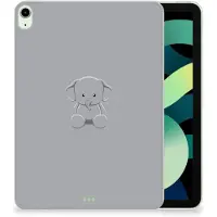 B2Ctelecom iPad Air (2020/2022) 10.9 inch Tablet Back Cover Grijs Baby Olifant