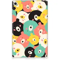 B2Ctelecom Lenovo Tab M10 Plus (3e generatie) Tablet Back Cover Bears