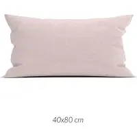 Zohome Lino Kussensloop - Roze - 40x80cm - Roze