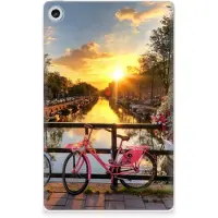 B2Ctelecom Lenovo Tab M10 Plus (3e generatie) Hip Hoesje Amsterdamse Grachten