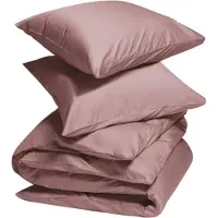 Yumeko Dekbedovertrek set Katoen Satijn 260x220 Roze - Eco, Bio & Fairtrade