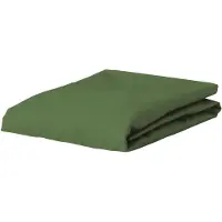 Essenza Topper Hoeslaken Minte Moss (Satijn)-180 x 200 cm