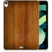 B2Ctelecom iPad Air (2020/2022) 10.9 inch Silicone Tablet Hoes Donker Hout