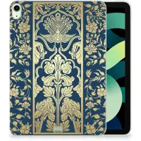 B2Ctelecom iPad Air (2020/2022) 10.9 inch Siliconen Hoesje Beige Flowers