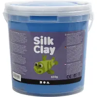 Silk Clay blauw boetseermateriaal 650 gr 1 stuk