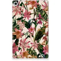 B2Ctelecom Lenovo Tab M10 Plus (3e generatie) Siliconen Hoesje Flowers