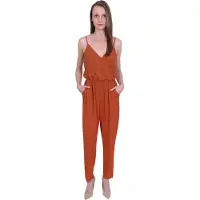 Sarcia.eu Dames jumpsuit in koperkleur van John Zack / XL