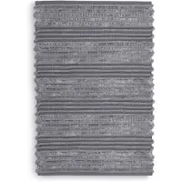 Heckett & Lane Badmat Solange - Antraciet 70 x 120 cm
