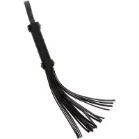 Taboom - Small Whip - Bondage / SM Whips and Paddles Zwart