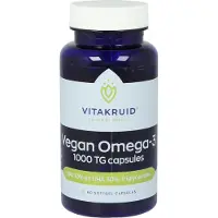 Vitakruid Omega 3 1000 tg vegan (60sft)