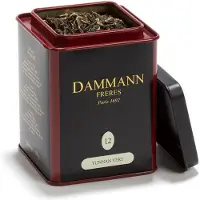 Dammann Frères - Yunnan Vert blikje N° 12 - 100 gram losse groene thee uit de Yunnan provincie in China - Volstaat voor 50 kopjes thee