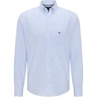 FYNCH-HATTON Overhemd duifblauw