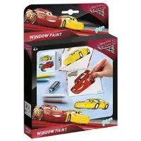 Totum Disney Cars Windowpaint Totum Hobbypakket