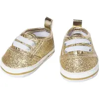 Heless Poppenschoenen Junior 38-45 Cm Goud/wit