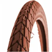 CST buitenband voor kinderfiets, maat 24 x 1,75, met schroefdraad (47-507), bruin