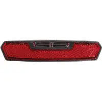 Axa Juno Dynamo Achterlicht – LED Fietsverlichting – Steady Functie – 500 m Zichtbaarheid – 50 mm Montage – Zijzichtverlichting – Rood