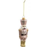 Clayre & Eef Goude Kerstbal notenkraker 4*5*16 cm 6GL3320