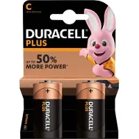 Duracell 6x Duracell C Plus Batterijen Alkaline Lr14 Mn1400 1.5 V - Batterijen