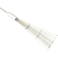 vidaXL Kerstverlichting vuurwerk 140 LED's koudwit buiten 20 cm