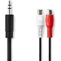 Nedis Stereo-Audiokabel, 3,5 mm, 2X Cinch-Buchse