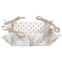 Clayre & Eef Beige Broodmandje 35*35*8 cm REB47