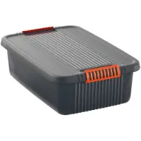 Kis K Latch Opbergbox M - Opbergbox - 28L - 59x39x18cm - Grijs