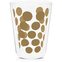 Zak!Designs DotDot theebeker dubbelwandig - 35 cl - goud