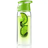 Asobu waterfles met fruitinfuse - groen