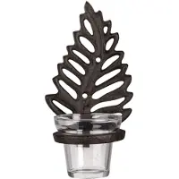 Clayre & Eef Bruine Waxinelichthouder 10*12*19 cm 6Y4577